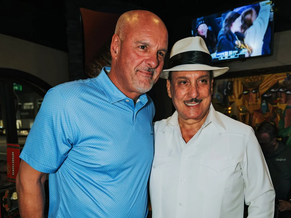 Carlito Fuente photographed in the lounge at Fox Cigar Bar Scottsdale on Fuente Friday.