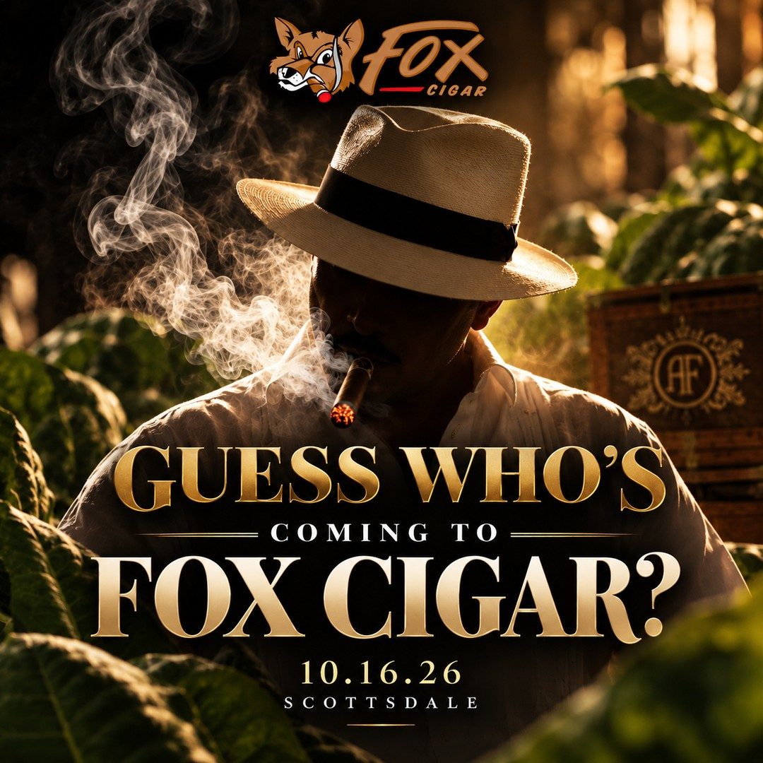 Something BIG is coming to Fox Cigar. We’re welcoming one of the biggest names in the cigar industry, and trust us, you…